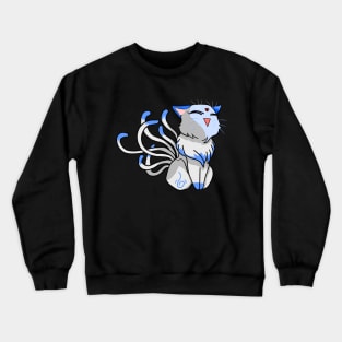 Nine Tail Cat (Blue) Crewneck Sweatshirt